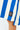 After Essentials Poncho Swim Club Stripes Blue